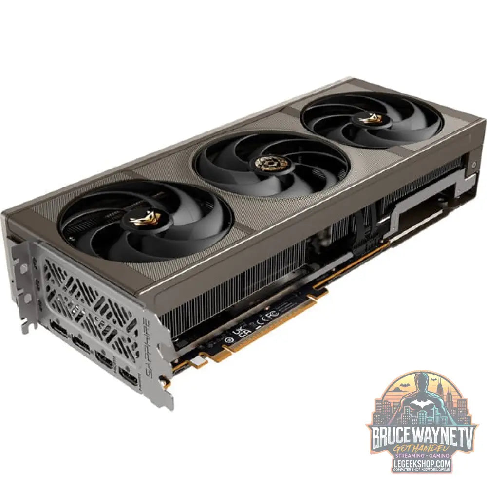 SAPPHIRE Radeon RX 9070 XT Nitro+ Crimson Desert Version, carte graphique argent, RDNA4, GDDR6, 2x DisplayPort, 2x HDMI 2.1 - SAPPHIRE - vue 3