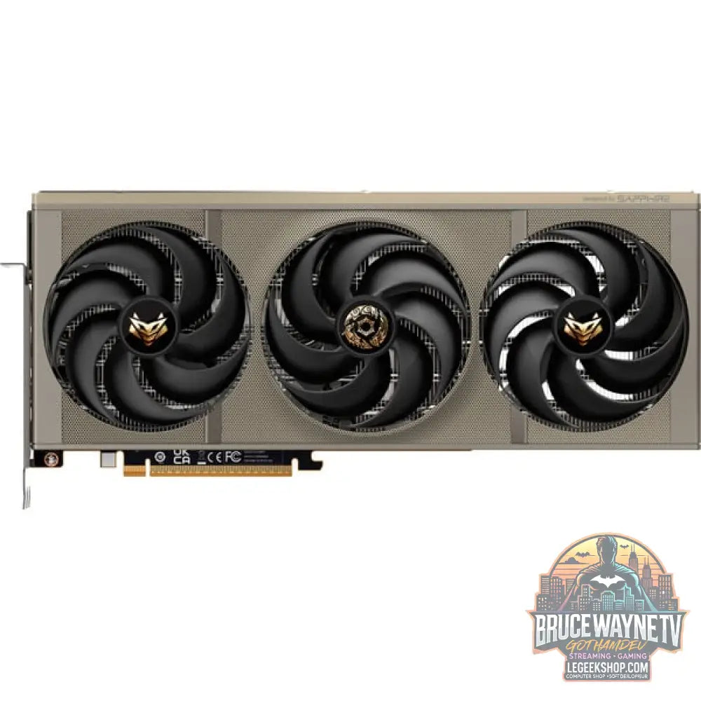 SAPPHIRE Radeon RX 9070 XT Nitro+ Crimson Desert Version, carte graphique argent, RDNA4, GDDR6, 2x DisplayPort, 2x HDMI 2.1 - SAPPHIRE - vue 2