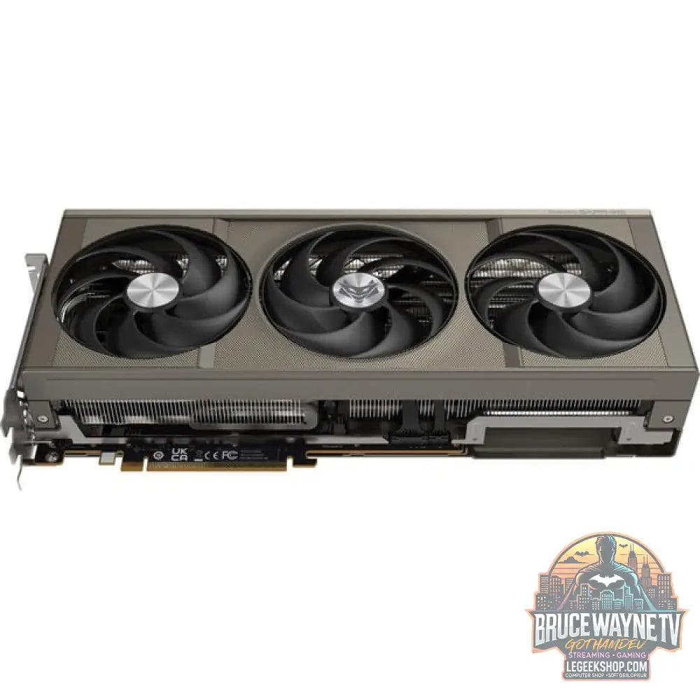 SAPPHIRE Radeon RX 9070 XT Nitro+ Gaming OC, carte graphique gris, RDNA4, GDDR6, 2x DisplayPort, 2x HDMI 2.1 - SAPPHIRE - vue 5