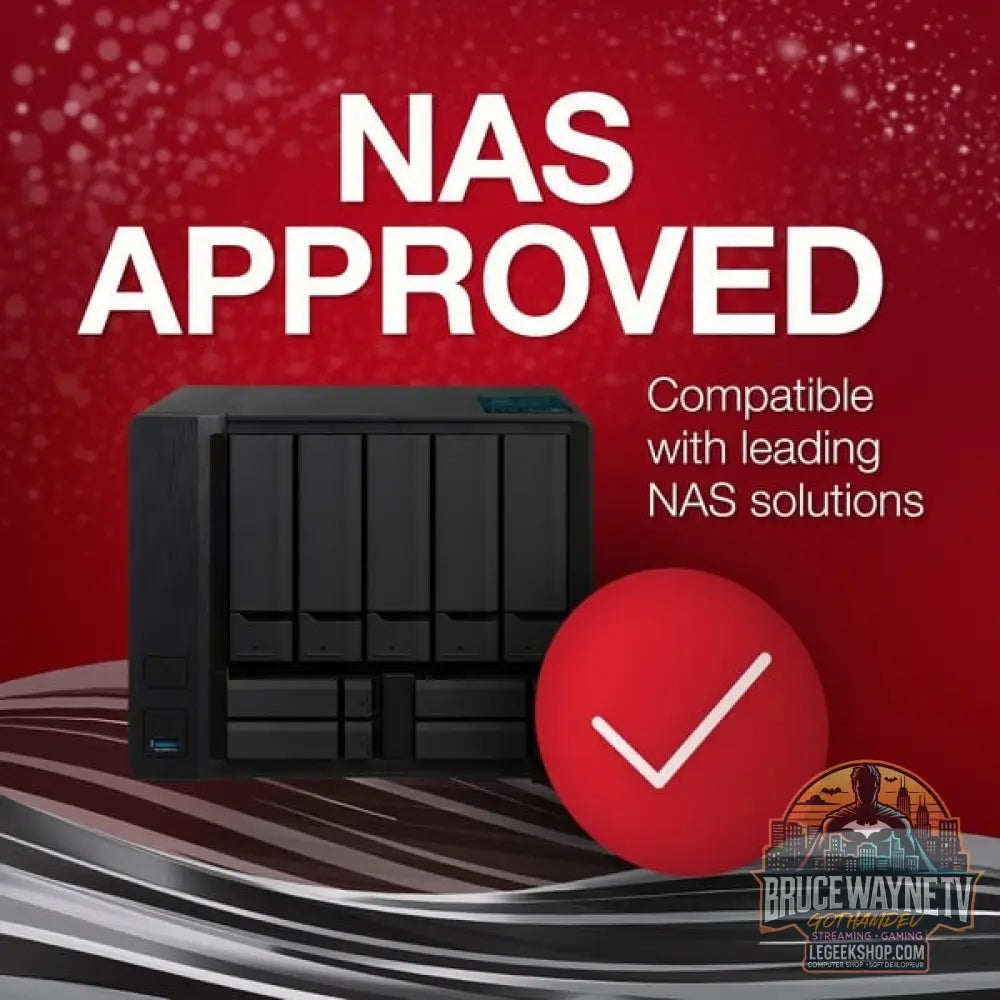 Seagate IronWolf NAS 12 TB CMR, Festplatte SATA 6 Gb/s, 3,5" - Seagate - vue 5
