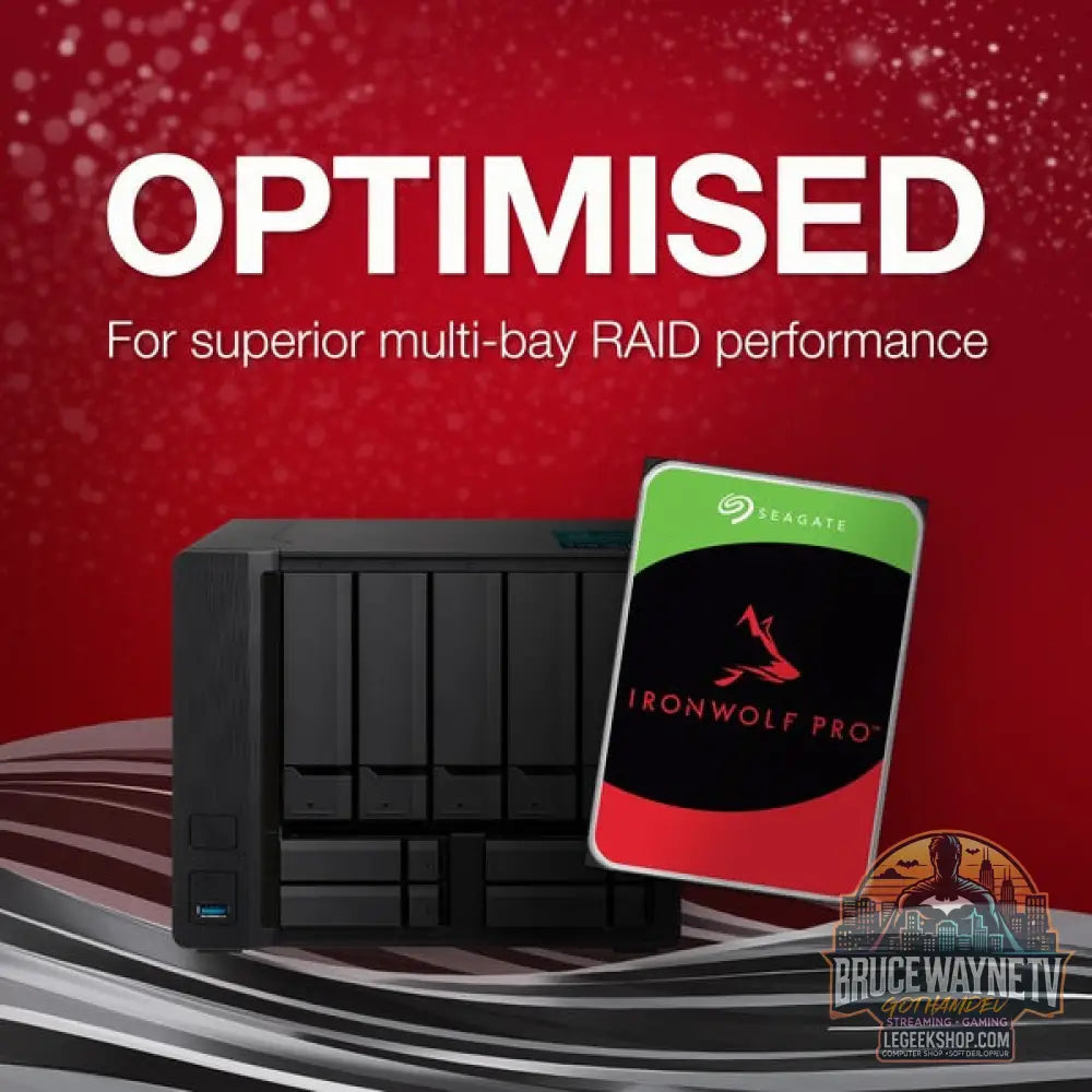 Seagate IronWolf Pro NAS 20 TB CMR, Festplatte SATA 6 Gb/s, 3,5" - Seagate - vue 8