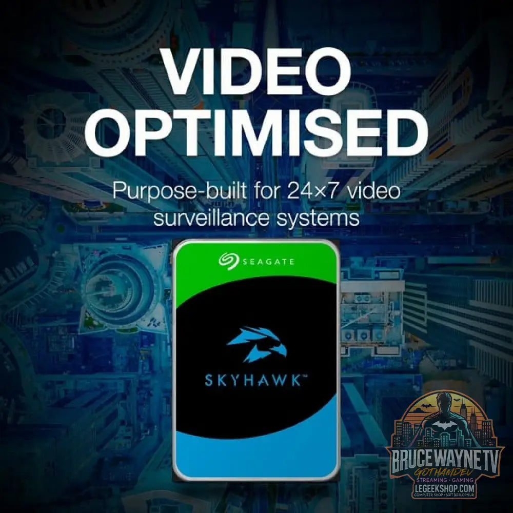 Seagate SkyHawk 8 TB, Festplatte SATA 6 Gb/s, 3,5" - Seagate - vue 3
