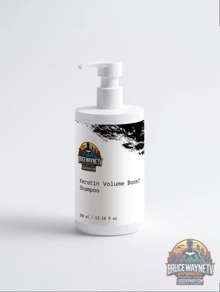 💇‍♀️ Shampoing Kératine Volume Boost - Caféine Romarin 390ml 💇‍♀️ - Shampoing Volume Kératine