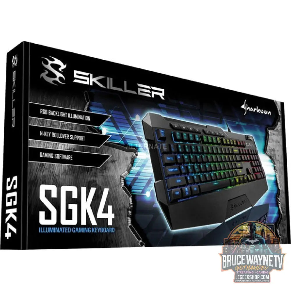 SKILLER SGK4 - Sharkoon - vue 3