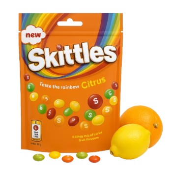 Skittles Citrus 136 Gr x 15