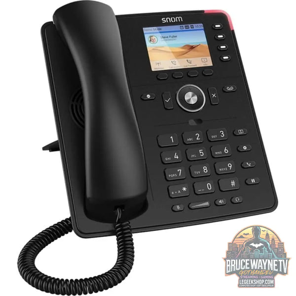 snom D713, VoIP-Telefon (noir) - snom