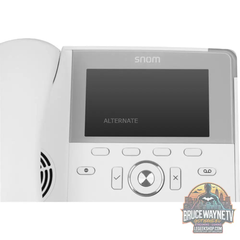 snom D785, VoIP-Telefon (blanc, Bluetooth, PoE) - snom - vue 3