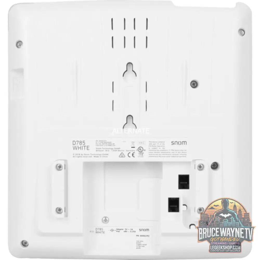 snom D785, VoIP-Telefon (blanc, Bluetooth, PoE) - snom - vue 4