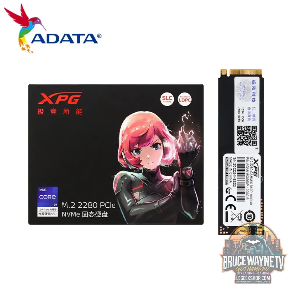 SSD NVMe ADATA XPG GAMMIX S50 PRO M.2 2280 PCIe Gen4x4 500GB 1TB 3D NAND TLC - SSD NVMe