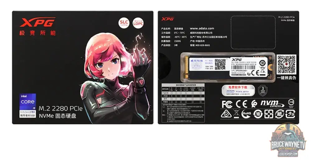 SSD NVMe ADATA XPG GAMMIX S50 PRO M.2 2280 PCIe Gen4x4 500GB 1TB 3D NAND TLC - SSD NVMe
