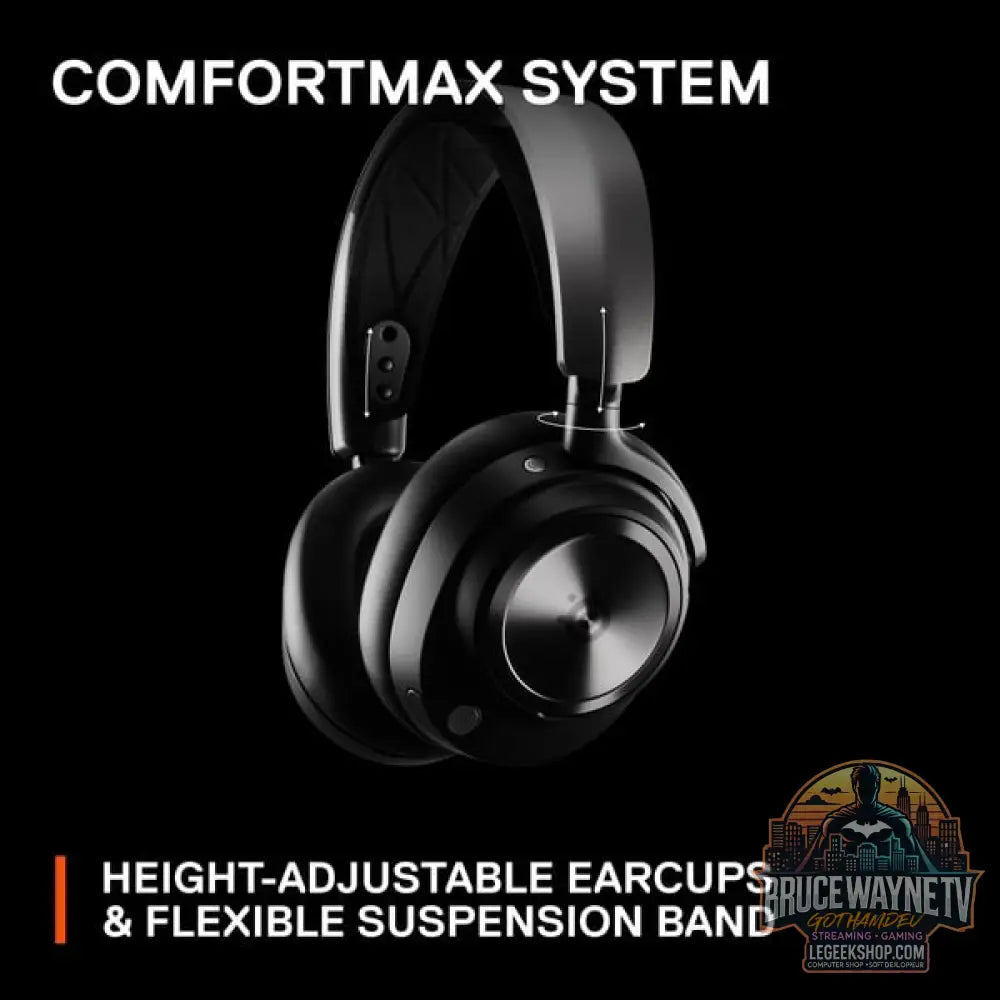 SteelSeries Arctis Nova Pro Wireless X, casque gaming - vue 10
