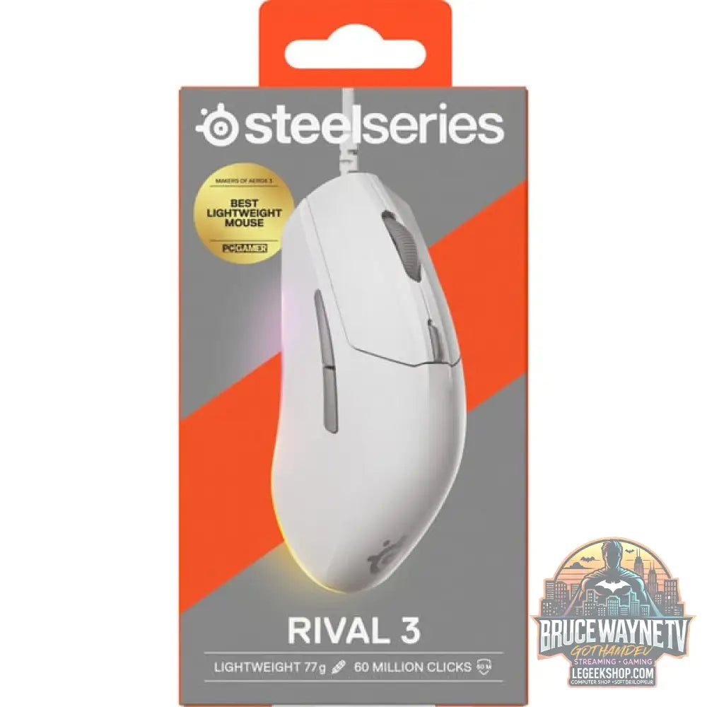 SteelSeries Rival 3 Gen 2, souris gaming - vue 8
