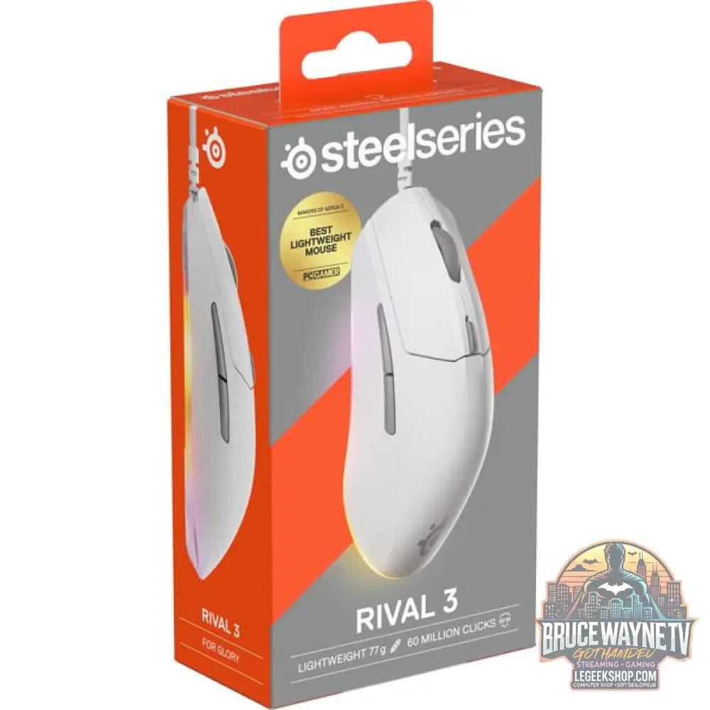SteelSeries Rival 3 Gen 2, souris gaming - vue 6