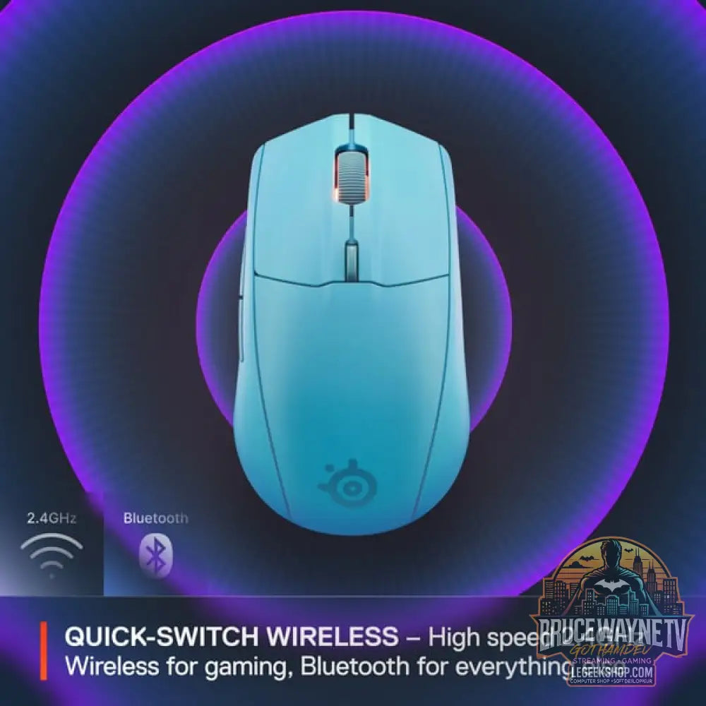 SteelSeries Rival 3 Wireless Gen 2, souris gaming - vue 10