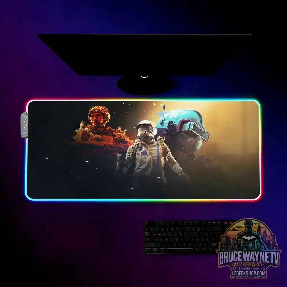 Tapis de Souris Arc Raiders LED RGB XXL Gaming Antidérapant - Tapis de Souris