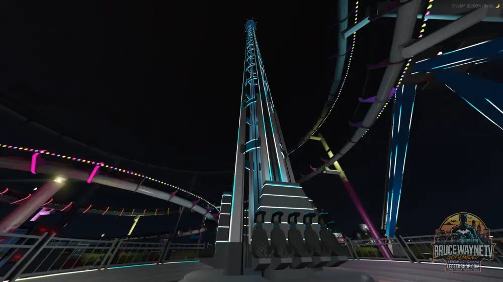 Theme Park FiveM Del Perro Pier - 9 Attractions - Standalone ESX QBCore - Tickets - Gestion Proprio - FiveM Script