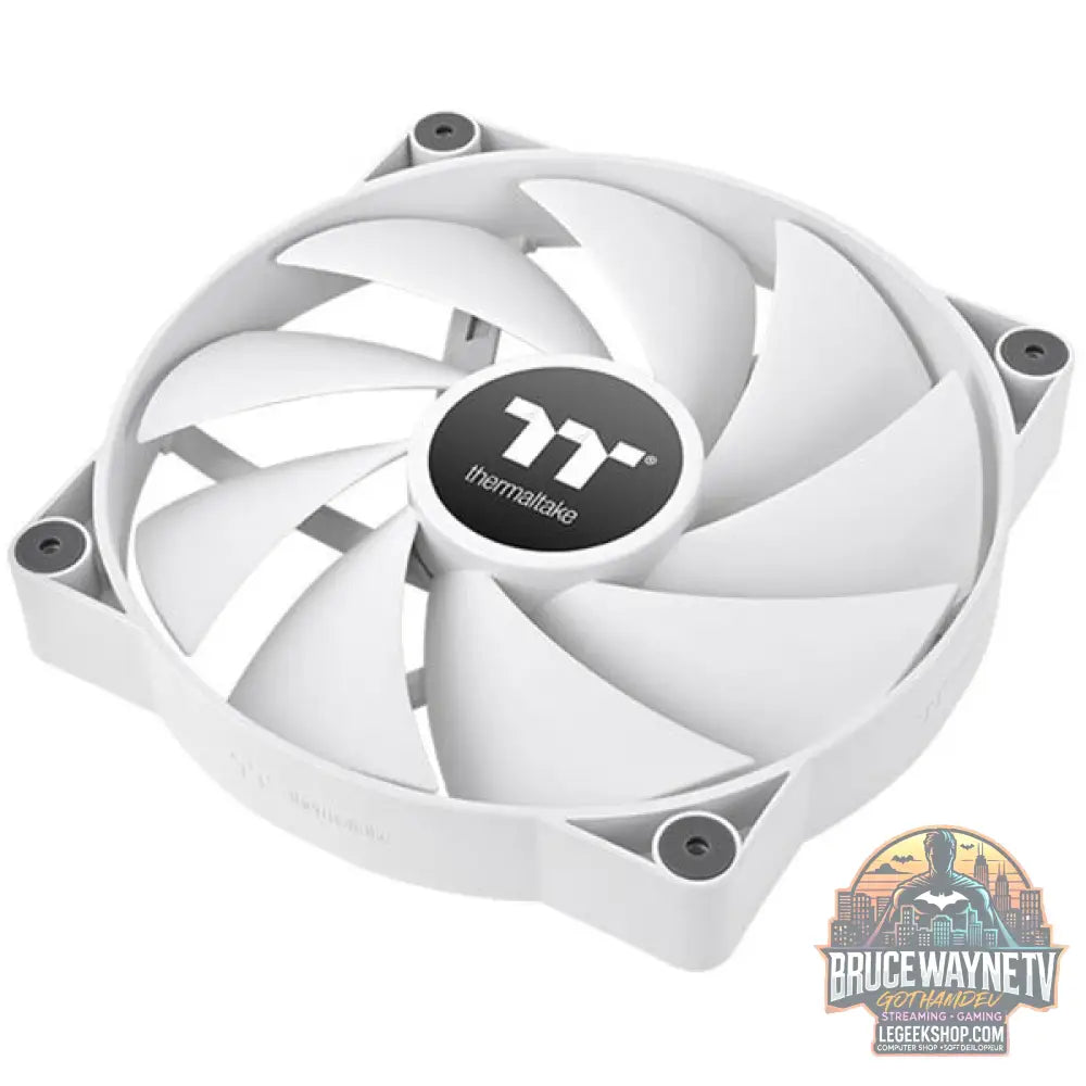 Thermaltake CT200 PC Cooling Fan White (Single Fan Pack), Gehäuselüfter - Thermaltake - vue 3