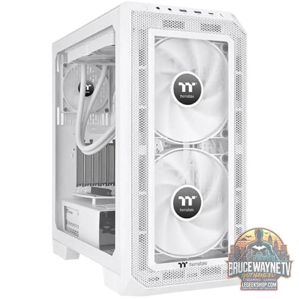 Thermaltake CT200 PC Cooling Fan White (Single Fan Pack), Gehäuselüfter - Thermaltake - vue 5