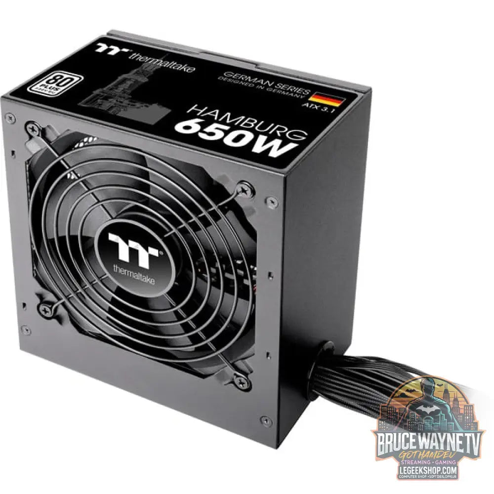 Thermaltake HAMBURG 650W ATX3.1, alimentation PC - Thermaltake - vue 3