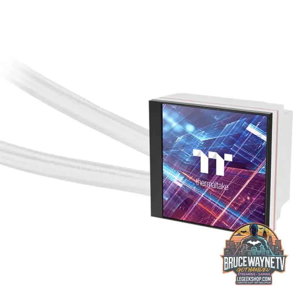 Thermaltake MAGFloe 360 Ultra ARGB Sync AIO Liquid Cooler, Wasserkühlung weiß, Snow Edition - Thermaltake - vue 8