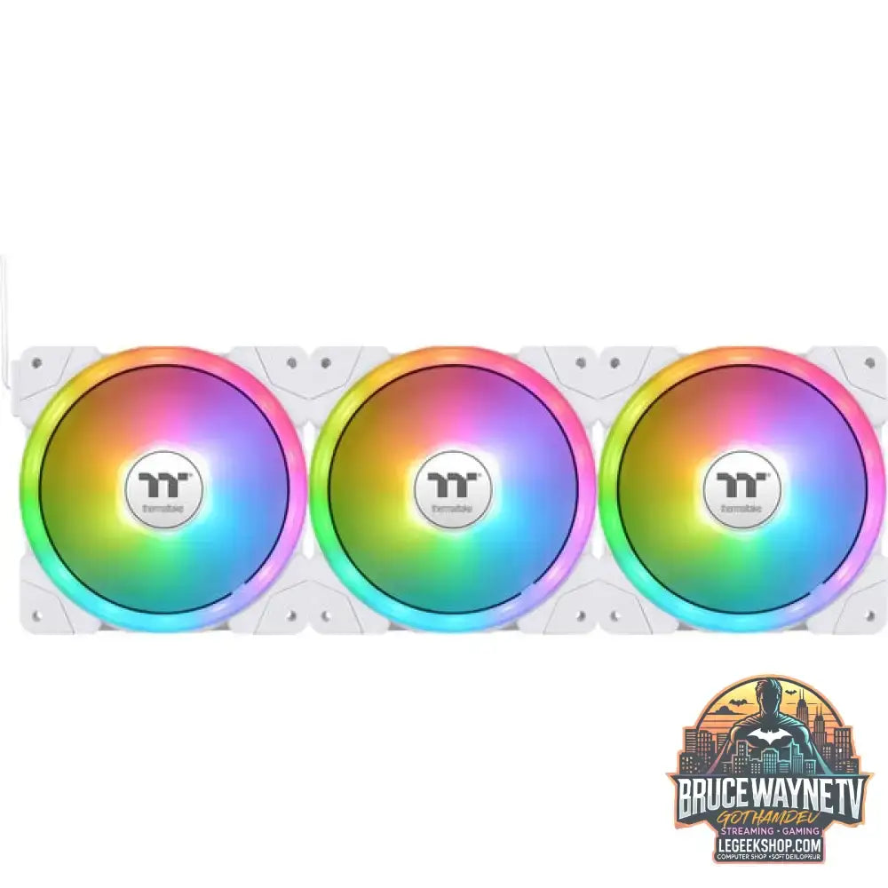 Thermaltake MAGFloe 360 Ultra ARGB Sync AIO Liquid Cooler, Wasserkühlung weiß, Snow Edition - Thermaltake - vue 3