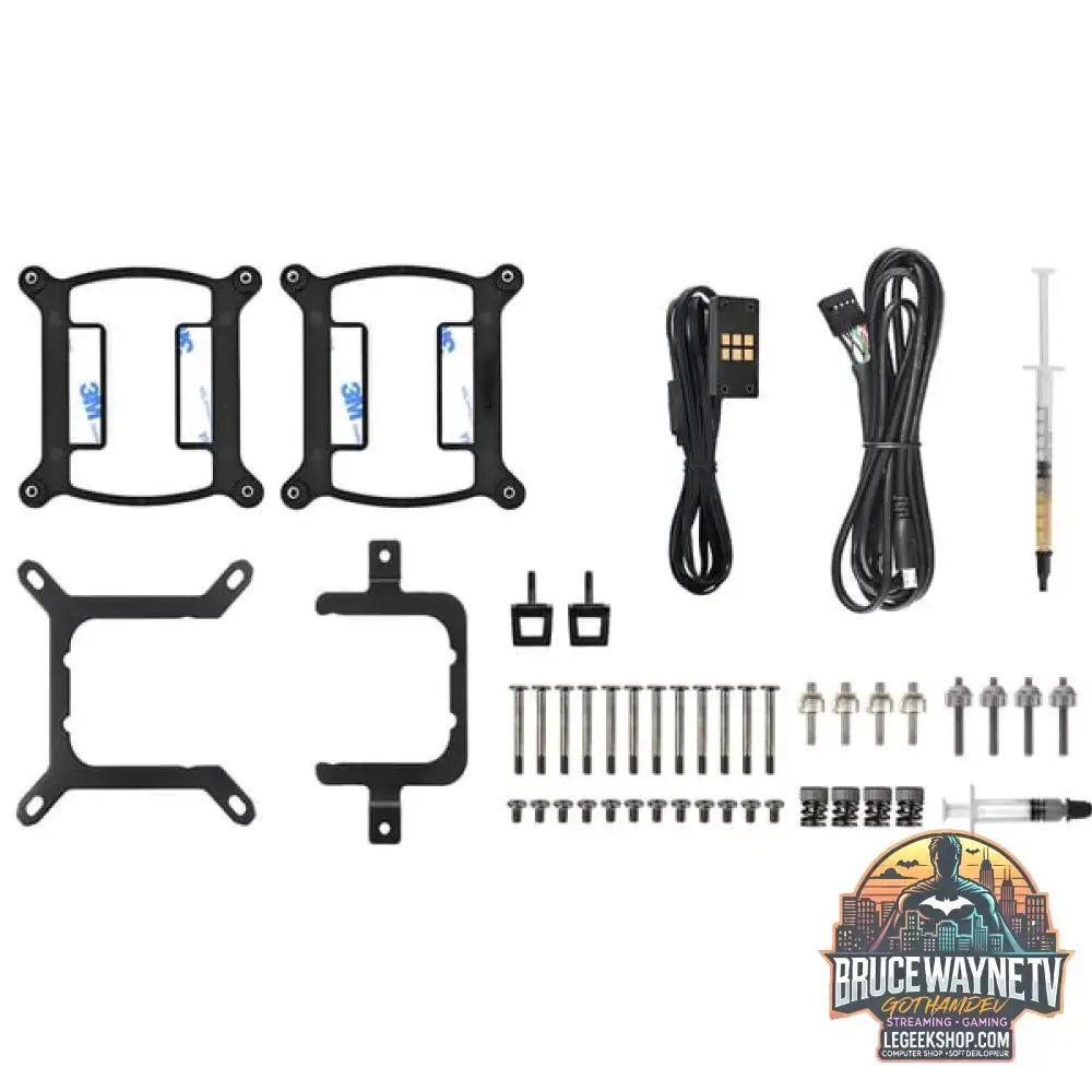 Thermaltake MAGFloe 360 Ultra ARGB Sync AIO Liquid Cooler, Wasserkühlung schwarz - Thermaltake - vue 19