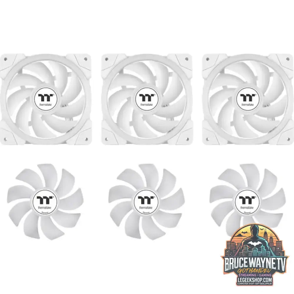 Thermaltake MAGFloe 360 Ultra ARGB Sync AIO Liquid Cooler, Wasserkühlung weiß, Snow Edition - Thermaltake - vue 18