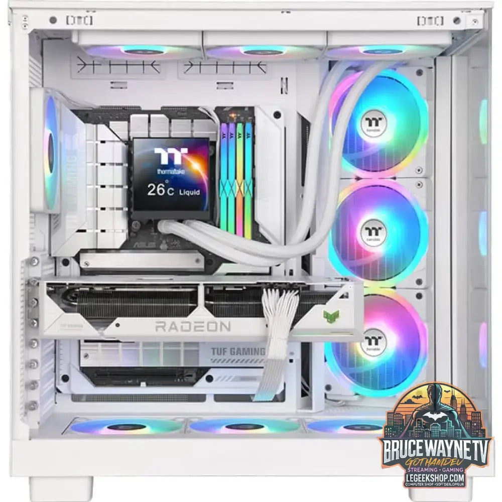 Thermaltake MAGFloe 360 Ultra ARGB Sync AIO Liquid Cooler, Wasserkühlung weiß, Snow Edition - Thermaltake - vue 20