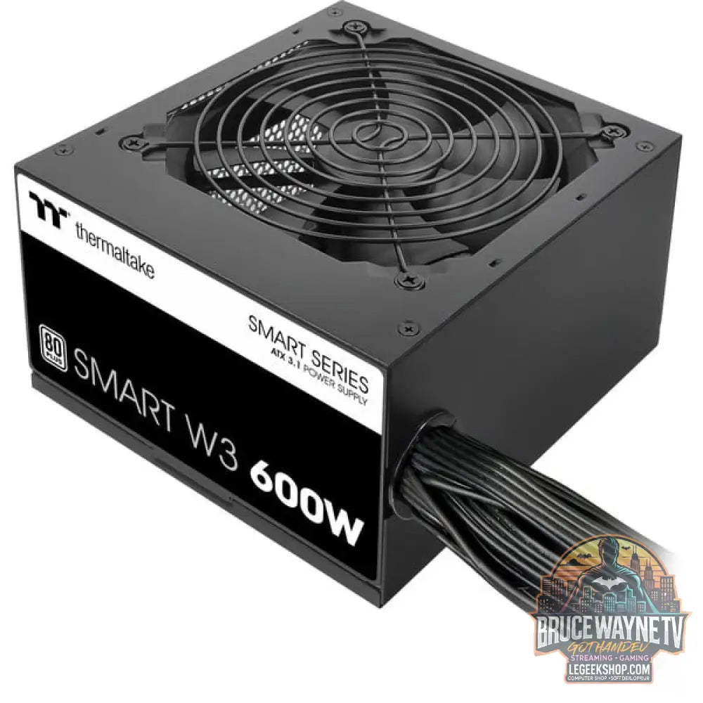 Thermaltake Smart W3 0600W, alimentation PC - Thermaltake - vue 3