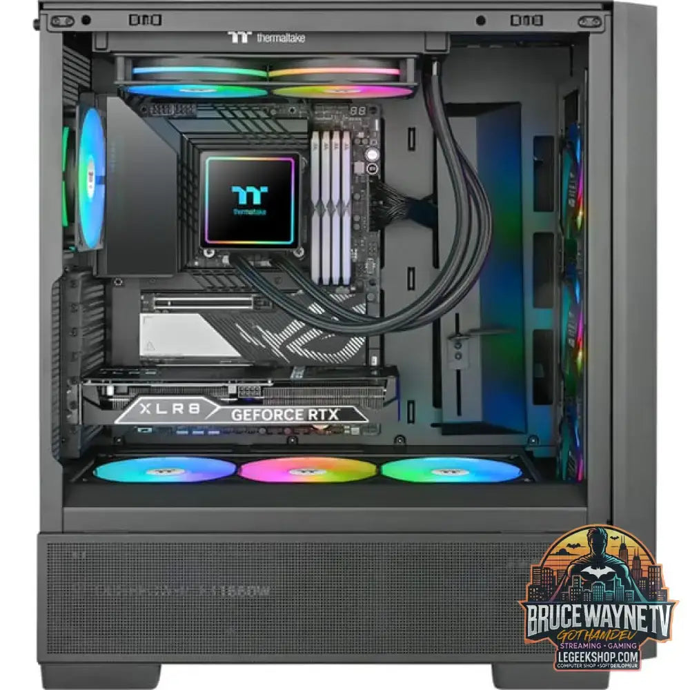 Thermaltake TH240 V3 ARGB Sync, Wasserkühlung schwarz - Thermaltake - vue 16
