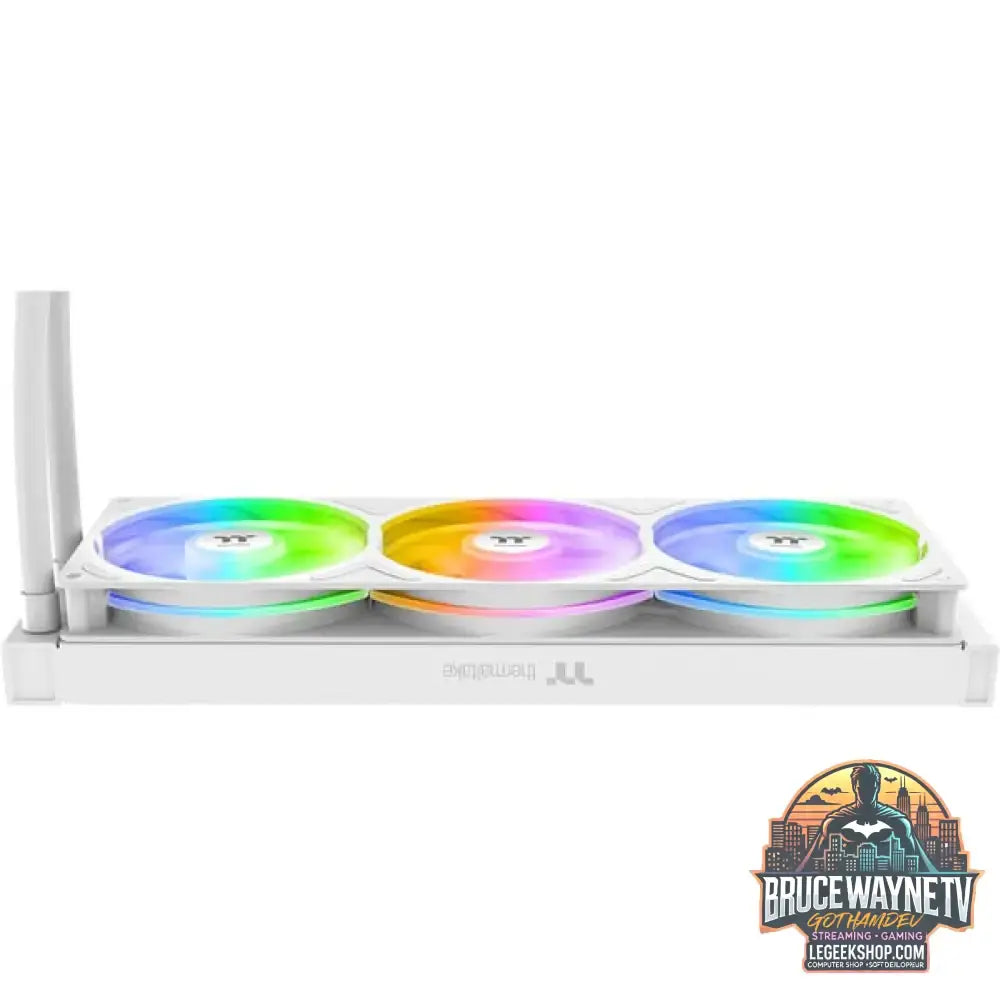 Thermaltake TH360-S V3 ARGB Sync, Wasserkühlung weiß, Snow Edition - Thermaltake - vue 3