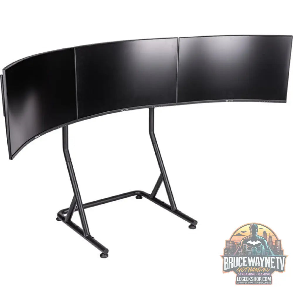 Thermaltake Triple Monitor Stand Black, pour Racing Simulator Cockpit GR500, support moniteur - Thermaltake - vue 8