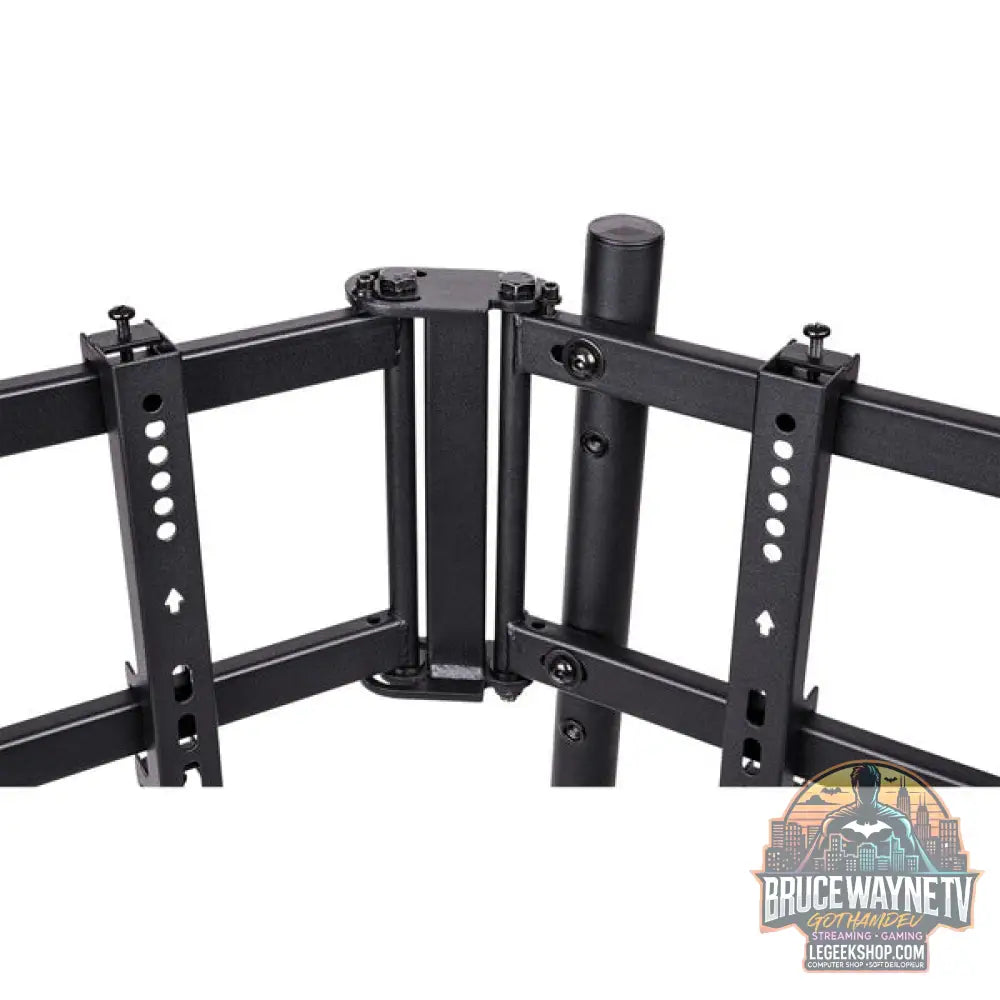 Thermaltake Triple Monitor Stand Black, pour Racing Simulator Cockpit GR500, support moniteur - Thermaltake - vue 7
