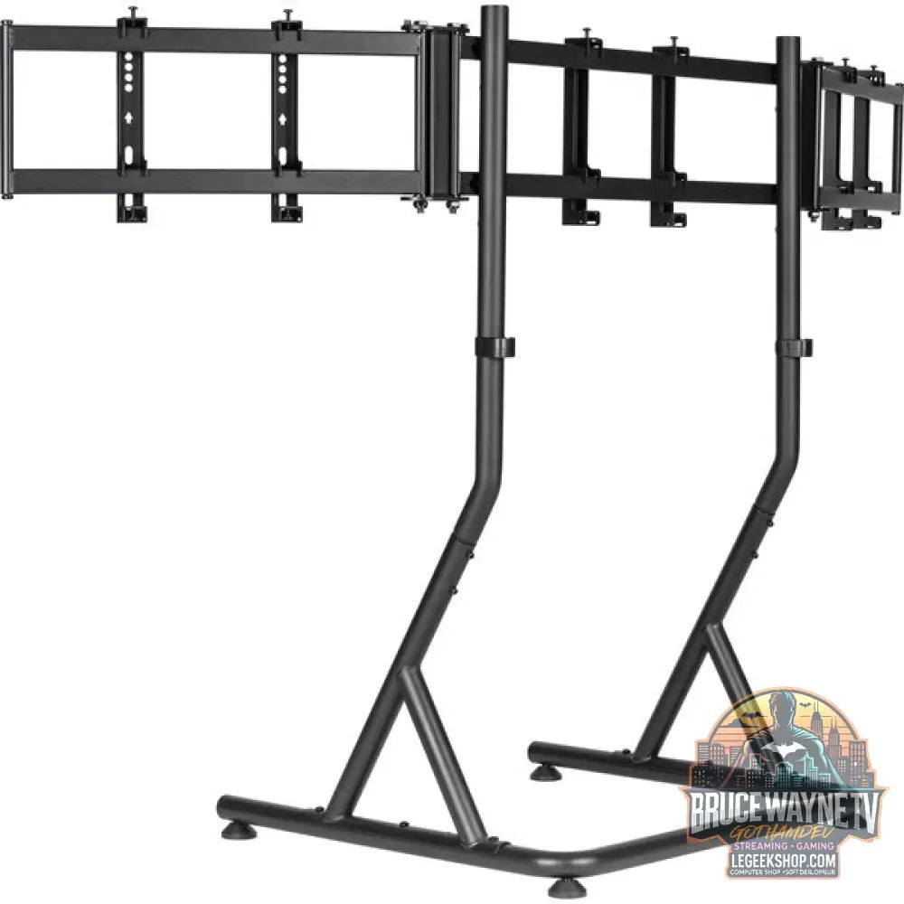 Thermaltake Triple Monitor Stand Black, pour Racing Simulator Cockpit GR500, support moniteur - Thermaltake - vue 5