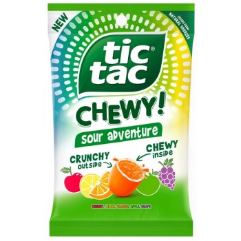 Tic Tac Sour Chewy Adventure 80 Gr x 12