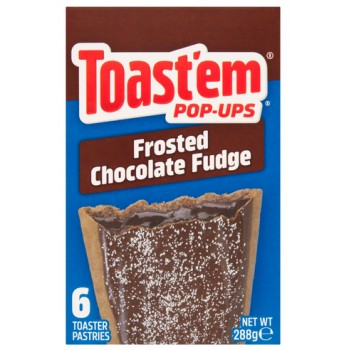Toast'em Frosted Chocolate Fudge 288 Gr x 12