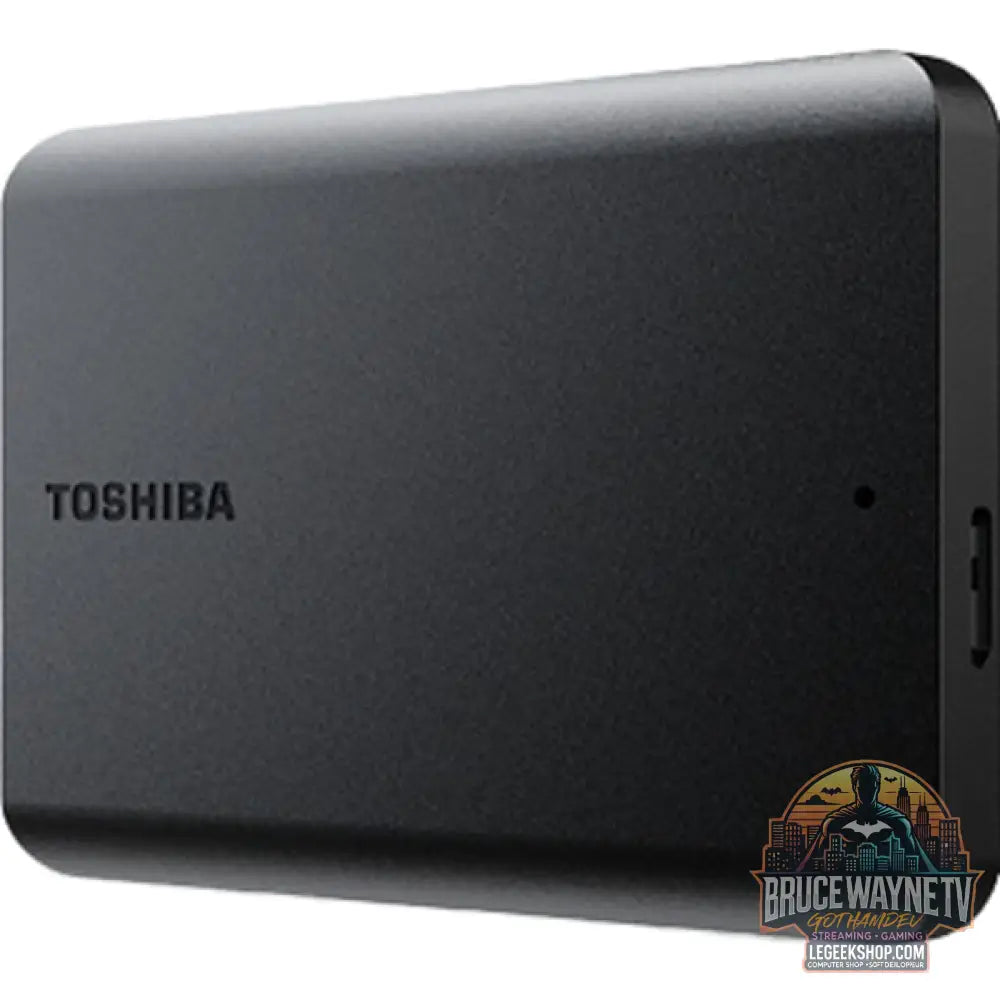 Toshiba Canvio Basics 2022 2 TB, Externe Festplatte noir, Micro-USB-B 3.2 Gen 1 (5 Gbit/s) - Toshiba - vue 3