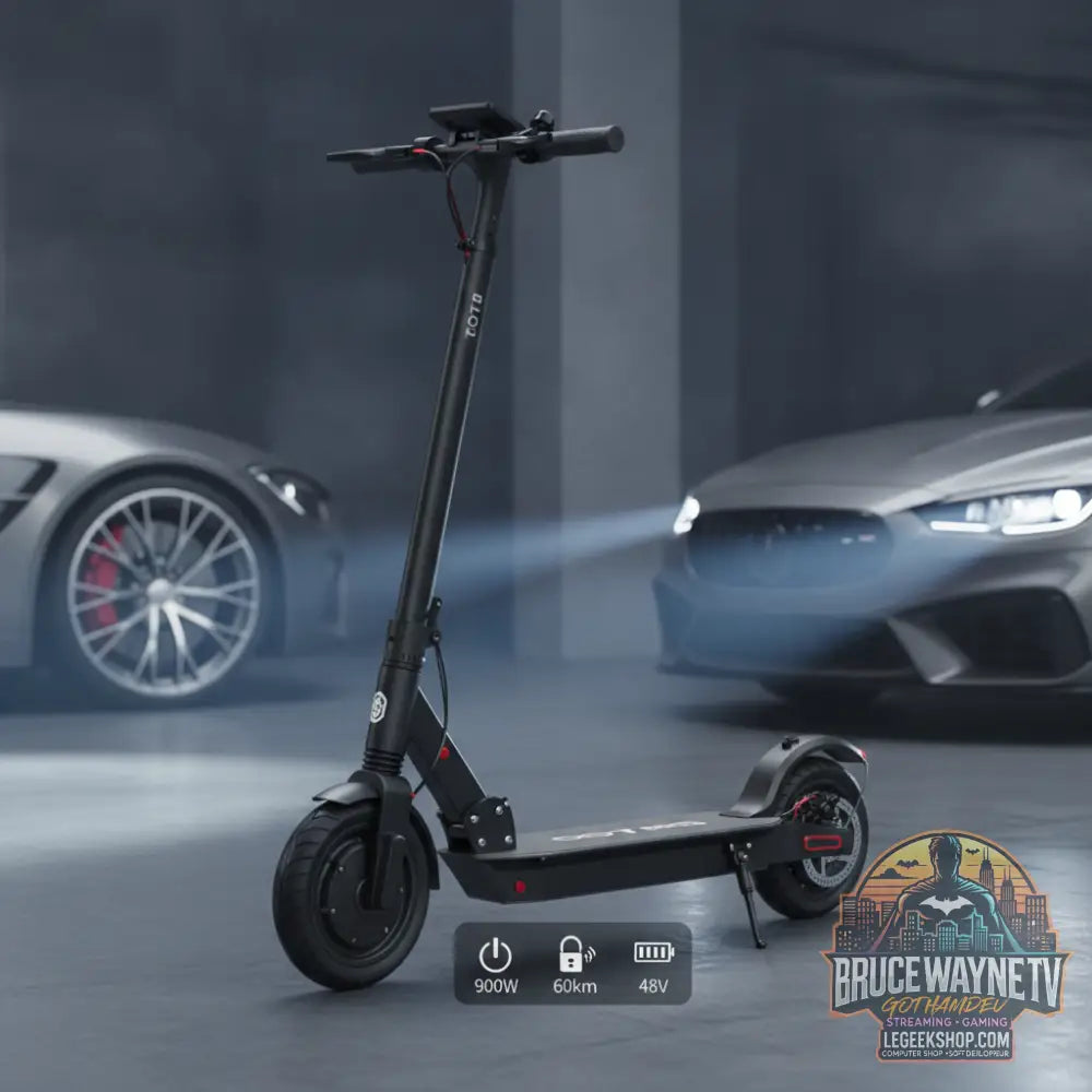OOTD T10 Electric Scooter — photo lifestyle LeGeekShop, gaming