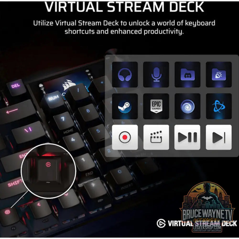 Vanguard 96 Wireless - Corsair - vue 8