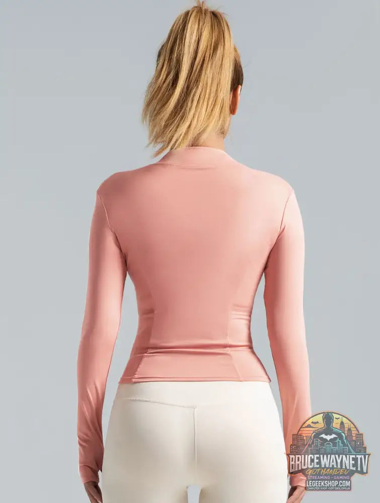 Veste Yoga Sport Femme Manches Longues Fitness Running - Veste Sport Femme
