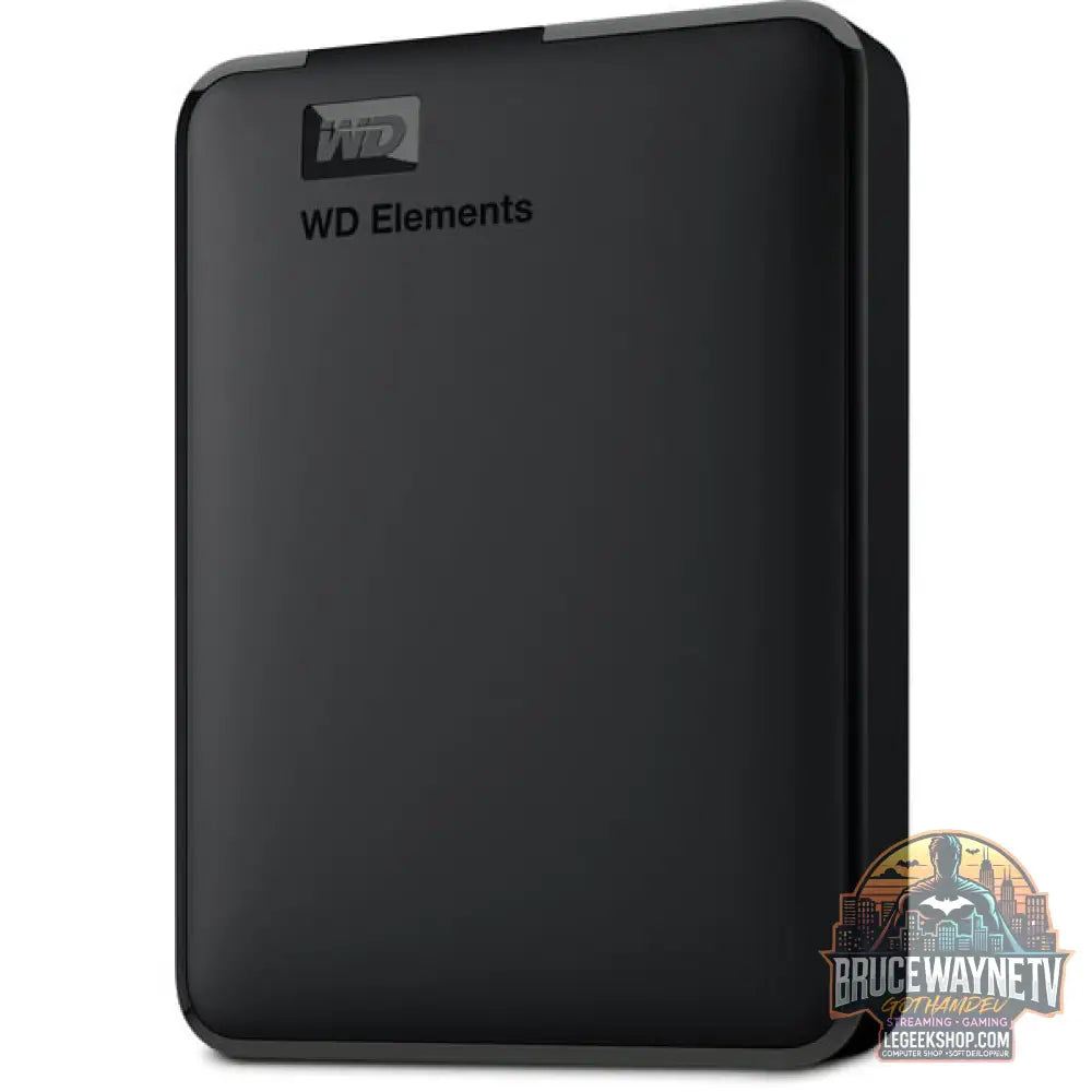WD Elements Portable 4 TB, Externe Festplatte noir, Micro-USB-B 3.2 Gen 1 (5 Gbit/s) - WD - vue 3