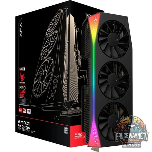 XFX Radeon RX 9070 XT OC Mercury RGB, carte graphique - XFX