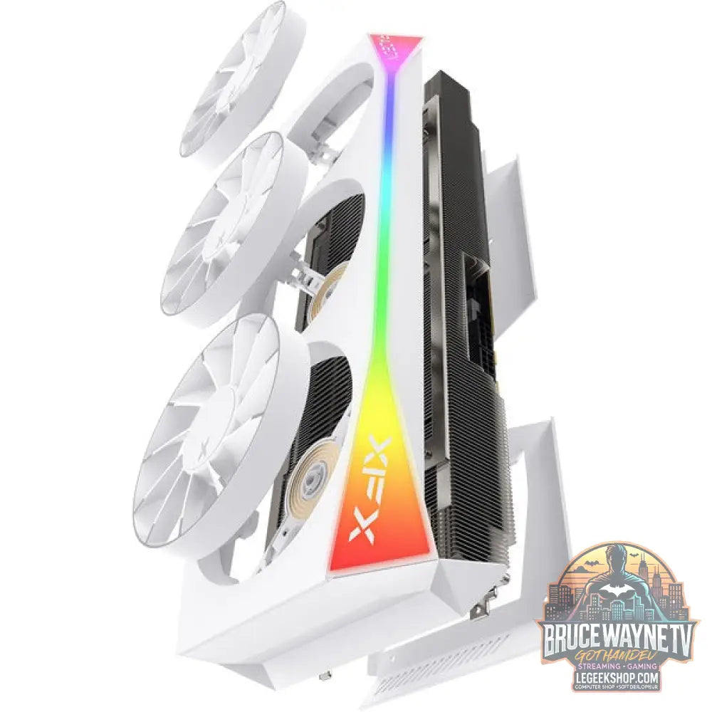 XFX Radeon RX 9070 XT OC Mercury RGB Magnetic Air, carte graphique - XFX - vue 6