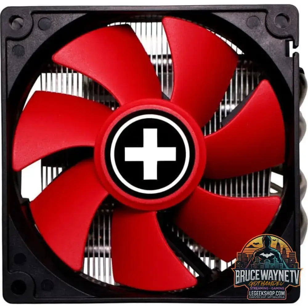 Xilence I404T, CPU-Kühler schwarz/rot, Performance C Serie, 92 mm - Xilence - vue 2