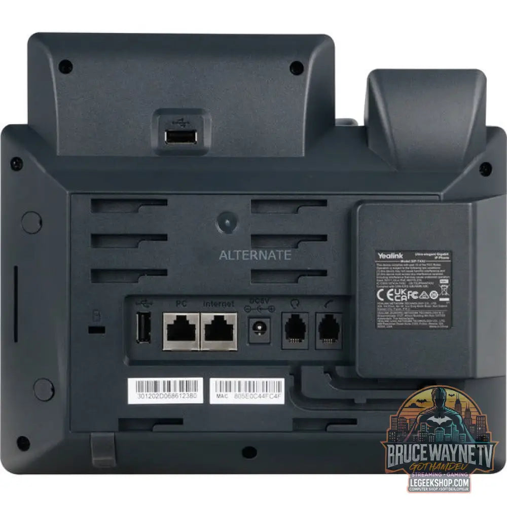 Yealink SIP-T43U, VoIP-Telefon (noir) - Yealink - vue 4
