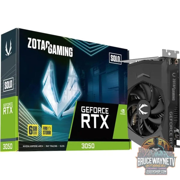 ZOTAC GeForce RTX 3050 SOLO, carte graphique - ZOTAC
