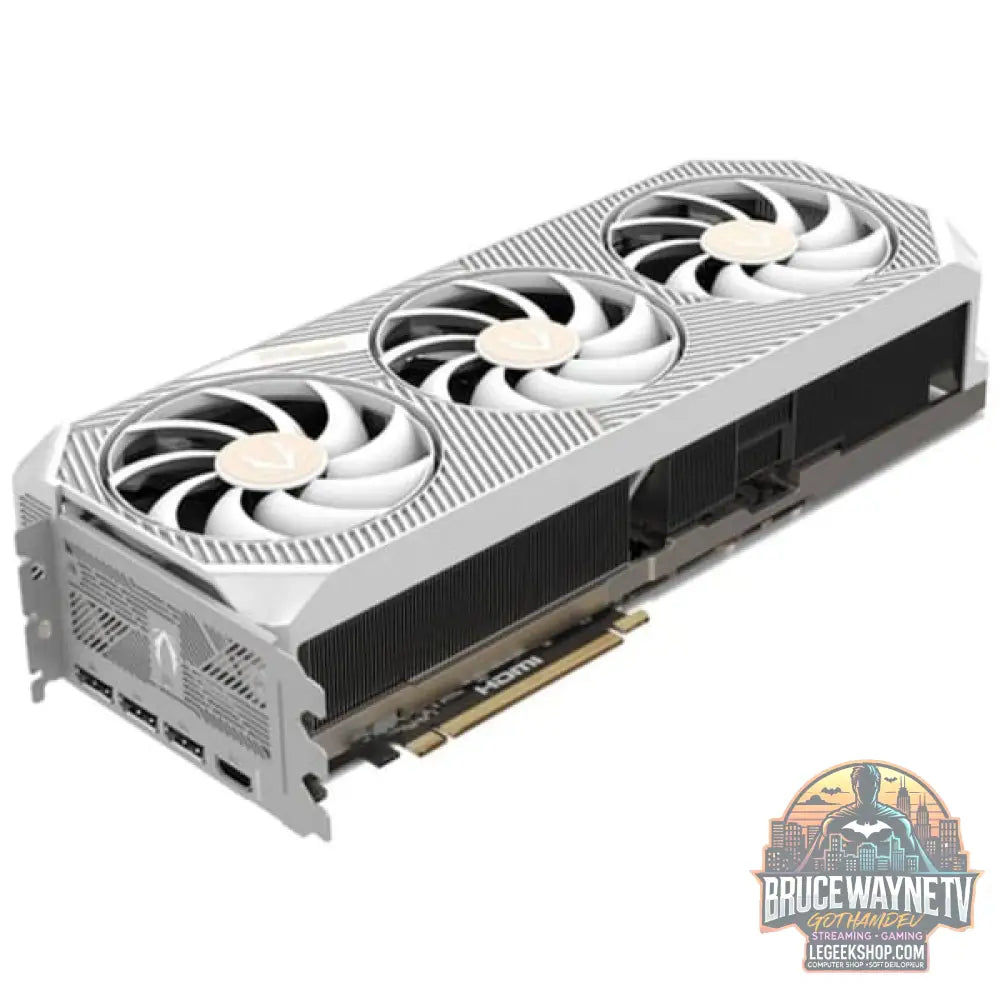 ZOTAC GeForce RTX 5080 SOLID OC White Edition, carte graphique DLSS 4, 3x DisplayPort, 1x HDMI 2.1 - ZOTAC - vue 5
