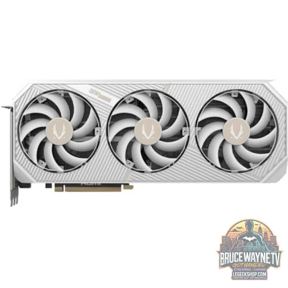 ZOTAC GeForce RTX 5080 SOLID OC White Edition, carte graphique DLSS 4, 3x DisplayPort, 1x HDMI 2.1 - ZOTAC - vue 2