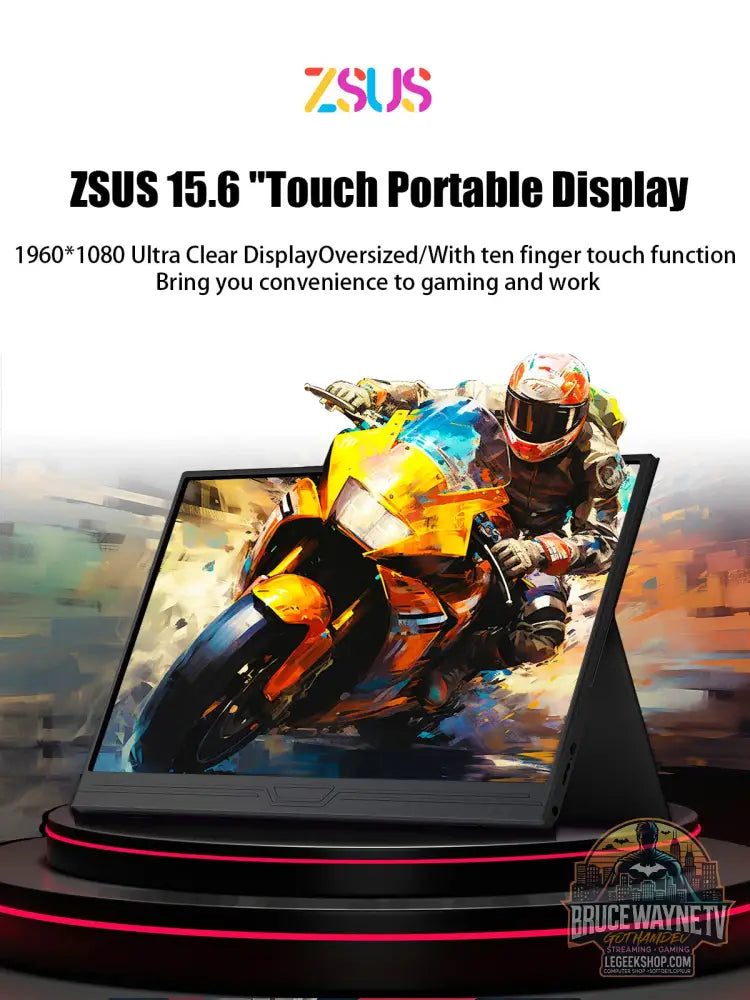 ZSUS portable 15 — produit geek, vue 6, LeGeekShop