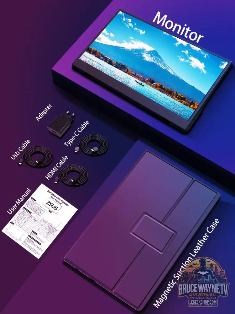 ZSUS portable 15 — produit geek, vue 4, LeGeekShop